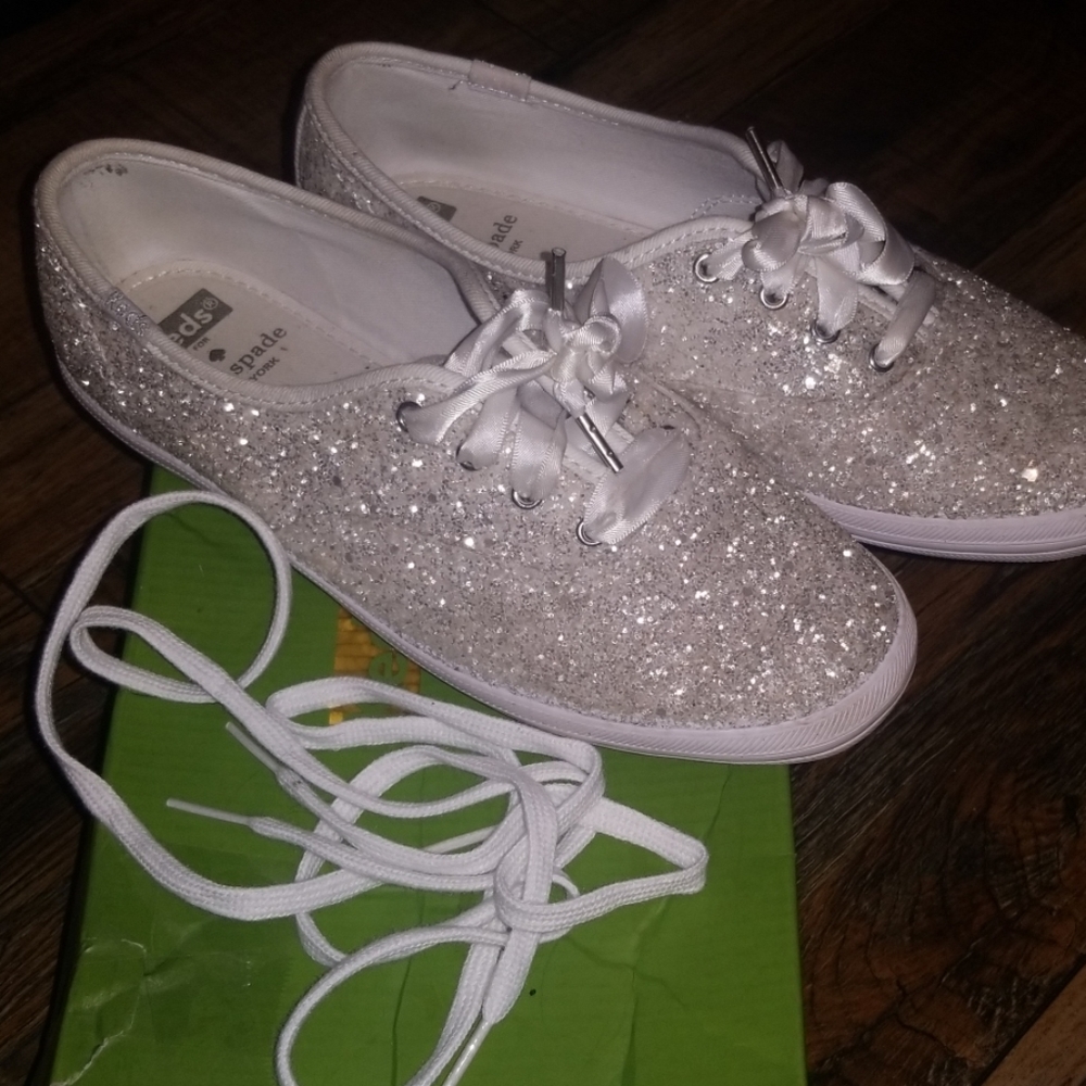 keds kate spade new york champion glitter sneaker